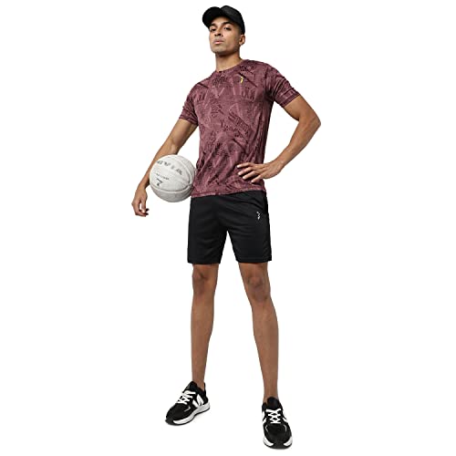 Image of Campus Sutra Men Polyester Regular Fit T-Shirt