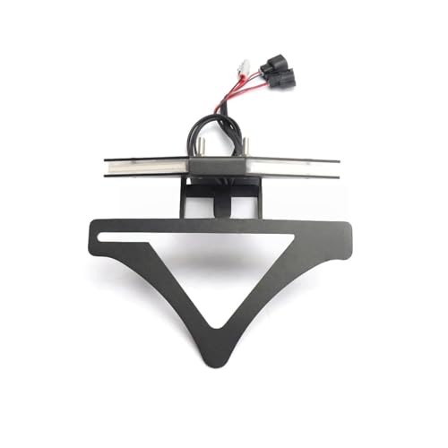 Support de plaque moto avec support virage et LED Kawasaki Z1000