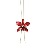 cattleya orchidee kaufen Gesamtgewicht: 20,01 g. Damen-Halskette Cattleya Orchidee, lackiert, verstellbar, 7,6 cm, Rot