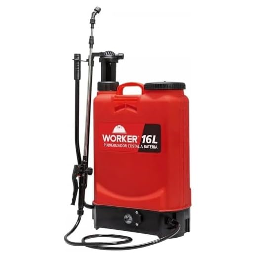 Pulverizador 16L Costal 2 em 1 Manual/Bateria Bivolt Worker