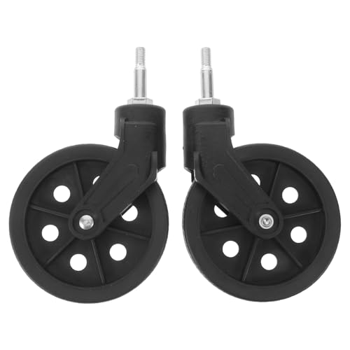 Roues de rechange pour chariot de supermarché et roulette pivotante sur tige pour manutention
