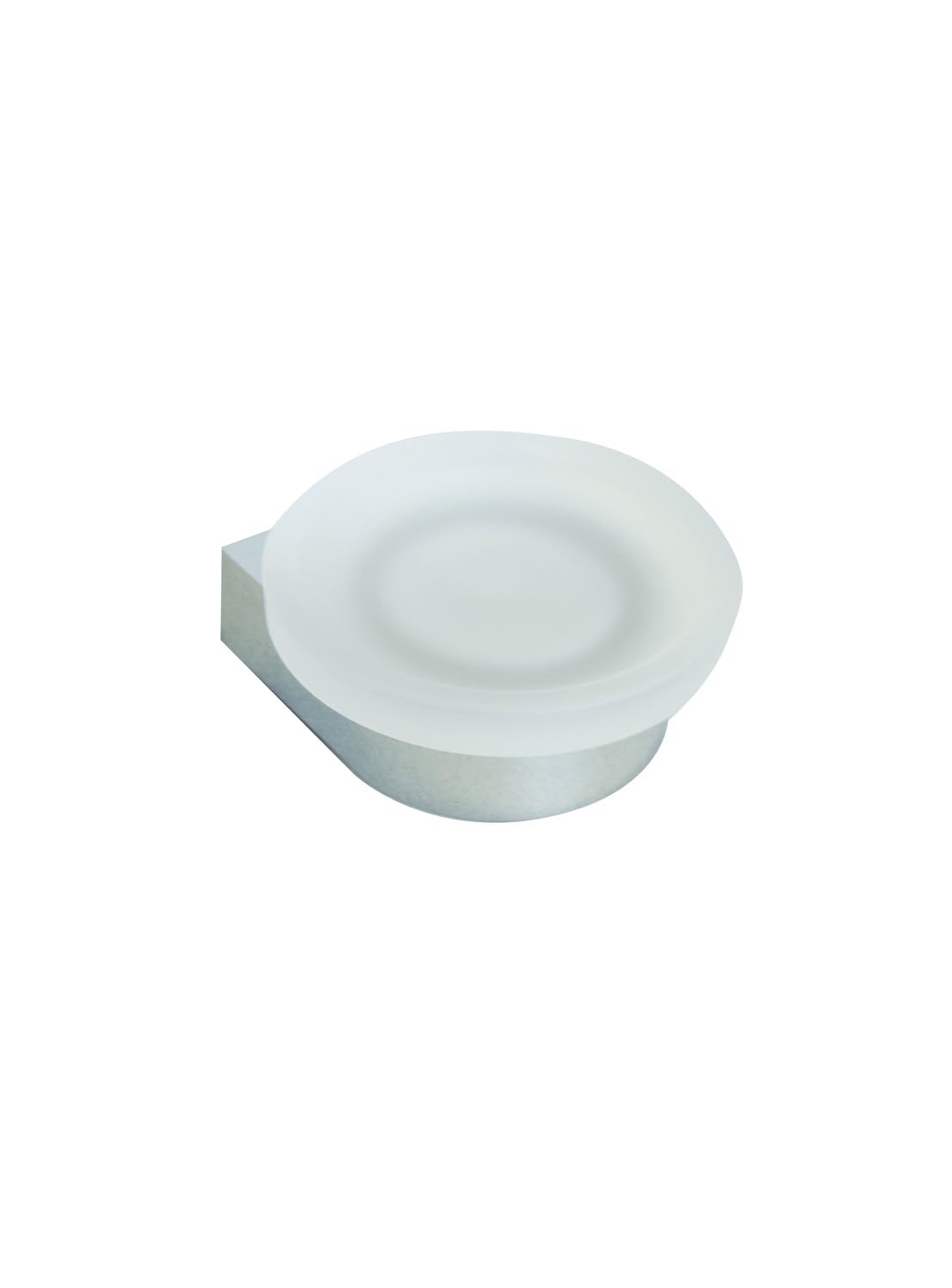 VIGOUR Seifenhalter Derby V3 mit Glas verchromt - V3DESH