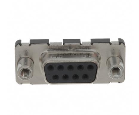 Pack of 4 LD09S24A4GV00LF Connector 9 Position D-Sub Receptacle, Female Sockets Connector