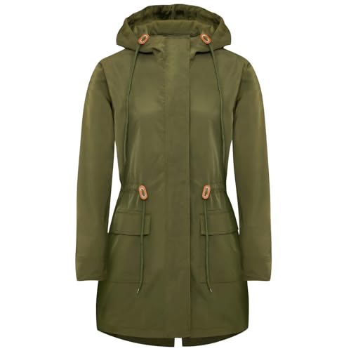 Chaqueta impermeable tallas grandes transpirable y cómoda de mujer 4