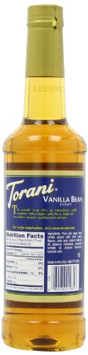 Image of Torani Syrup, Vanilla Bean, 25.4-Ounce Bottles (Pack of 3)