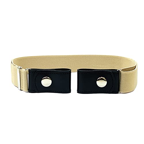Belts for Women/Men Buckle Free Elastic Belt Invisible No Buckle Stretch Waist Belt For Jean Pants,Dresses