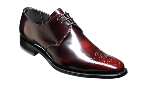 Image of BARKER Darlington Men's Handmade Leather Derby Oxford Dress Shoes - Timeless Elegance & Superior Craftsmanship for Formal & Business Wear