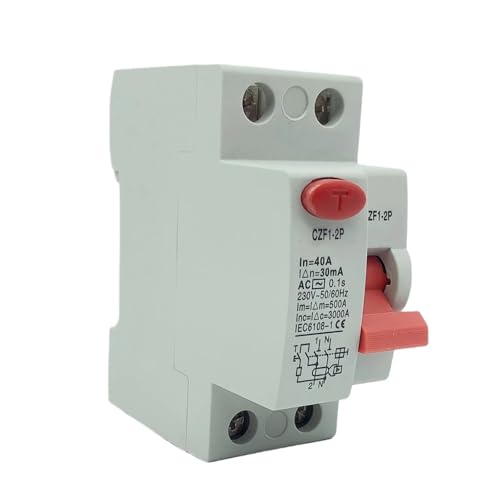 Disjoncteur différentiel 2P 32A 30mA RCCB RCD interrupteur tableau électrique