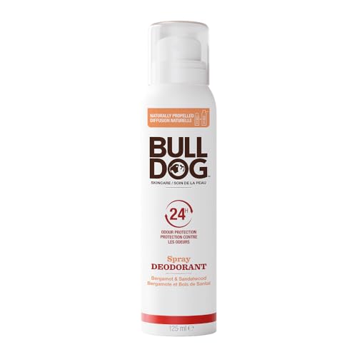 Déodorant Bergamote et Bois de Santal Spray Bulldog l'élégance masculine 125ml