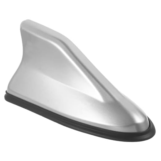 GALPADA Aleta De Tiburón del Coche Antena De Coche Base De Señal De Radio Alerón De Fibra De Carbono Spoilers para Autos Segunda Generación Sin Puñetazos Cubierta De Antena Metro