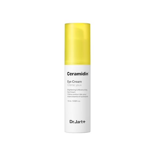 Dr.Jart+ Ceramidin Korean Under Eye Cream with Ceramides and Niacinamide | Korean Skin Care, 0.5 Fl Oz