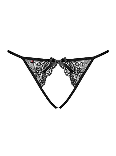 Obsessive Culotte d'entrejambe Ă miamor Noir L/XL