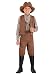 Kids Western Pioneer Halloween or Dress Up Costume, Boys Cowboy Outfit With Shirt, Pants, And Hat Large