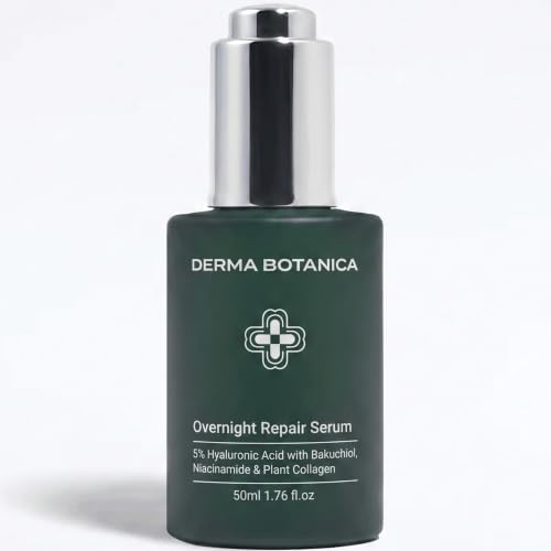Derma Botanica Overnight Repair Serum 3-in-1 Lightweight Night Serum.