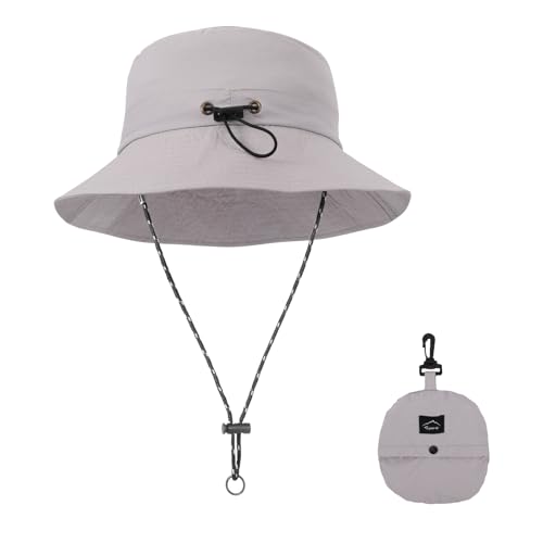 Sombreros de Cubo para Hombre,Sombreros de Sol de Verano para Exteriores Sombrero de Pesca Plegable de Secado Rápido para Hombres y Mujeres Gorra de Senderismo con Protección Solar para Adultos