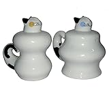 villeroy boch salzburg outlet 2-tlg. Set Salz- und Pfefferstreuer Katze + Kater, stehend