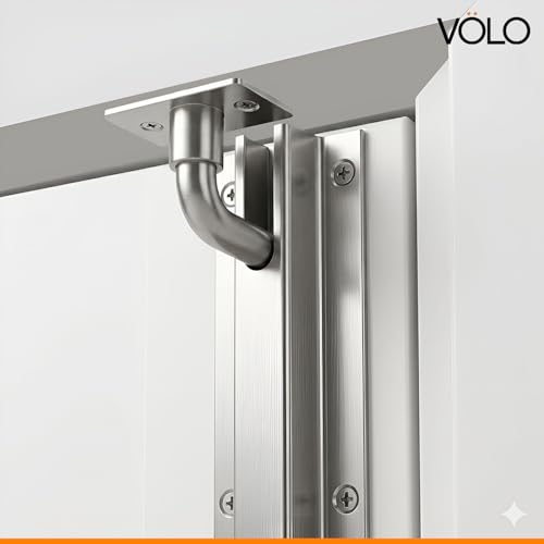 Image of Volo L Shape /Marble Stainless Steel Towerbolt /Door Latch, Pack of 2 Pieces (450mm (18 Inch))