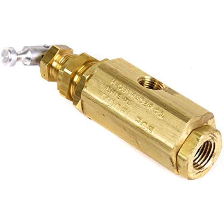صمام طيار جديد لوحدة التحميل لضاغط الهواء مقاس 1/4 بوصة Fpt - 140-175 Psi