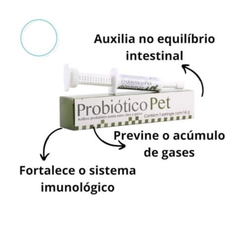Combo 3 Probiotico Pet Avert 14g Para Cães e Gatos Kit