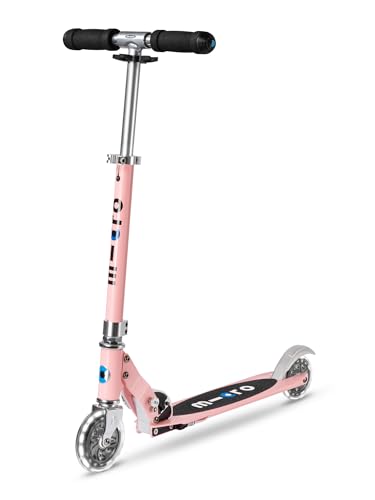 Micro Trottinette Enfant Sprite Néon Rose LED