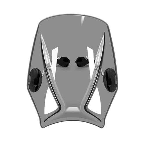 Déflecteur de vent pour moto avec support universel pour réduire la fatigue
