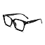 Black Frame With Clear Lenses