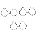 2 exquisitos pares de pulseras de magnetismo amuleto joyas decoración Cuba...