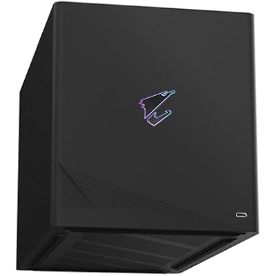GIGABYTE AORUS RTX 5090 AI Box Graphics Card - External GPU (32GB GDDR7, 512-bit, PCIe 5.0, HDMI/DP 2.1b, 240mm Radiator, Silent Fans, Direct-Coverage Copper Plate, Thunderbolt 5TM)