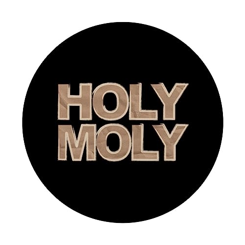 Funny Saying - Holy Moly for Men and Women PopSockets Swappable PopGrip - Image 3