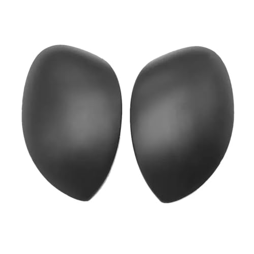 Coques rétroviseur pour 206 207 et C2 noir brillant de remplacement
