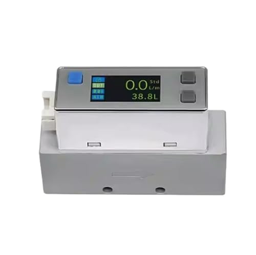 ���ʌv AMS2100 �X�N���[���͈� 0-500L/min �̃}�C�N���M���ʗ��ʌv(0.1-10L/min)