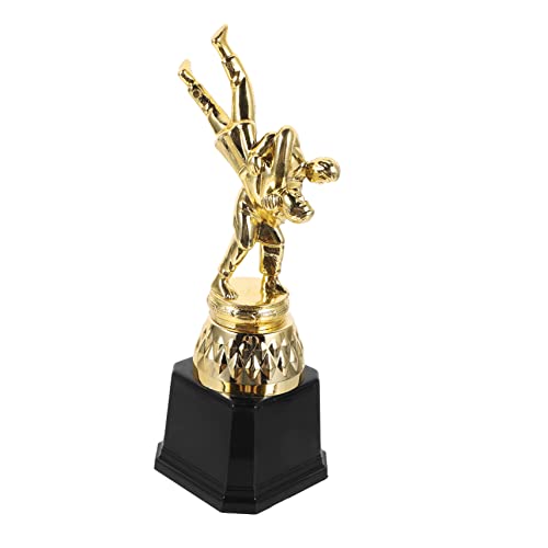 VANZACK 2 Peças Troféu De Luta Livre Pequeno Troféu De Troféu De Competição Troféus E Medalhas Trofé