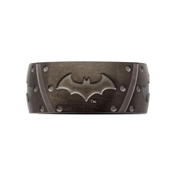 SalesOne Batman Batarang Ring, DC Comics Black Metal Band for Men (Size 11) by SalesOne - Used condition - Image 4