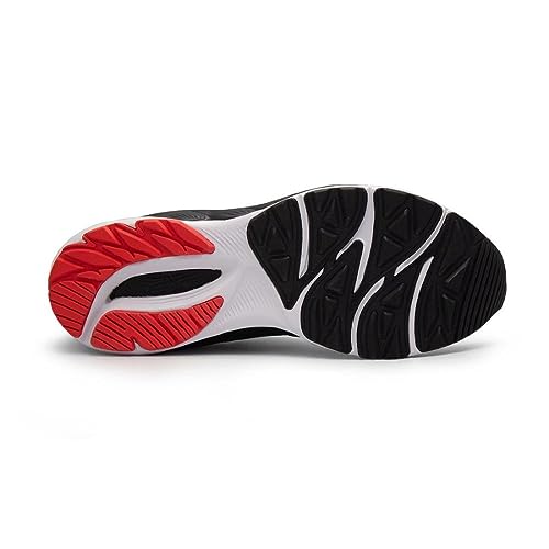Mizuno Wave Way 3, Tênis Masculino, Preto/Vermelho (Black/Red), 42.0