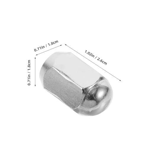 Tuercas para rueda de ATV M10x1.25 POPETPOP en acero inoxidable para modificación 2