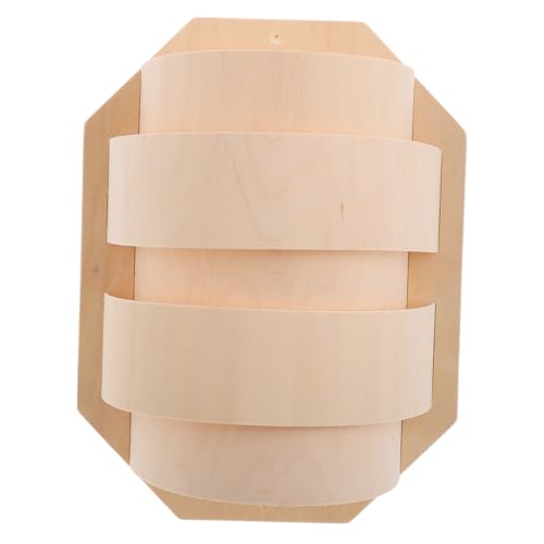 TOGEVAL Pantalla De Madera Delgada Para Lámpara De Sauna, Cubierta Decorativa Resistente, Carcasa Práctica Para Accesorios De Sala De Vapor, Adecuado Para Ambiente Relajante