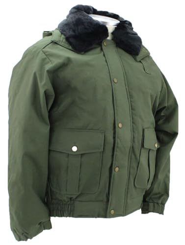 Image of First Class 100% Nylon Oxford All Season Deluxe Plain and Security Bomber Jacket