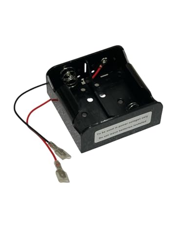 Battery Backup Pack – SRV593-594 | Replacement Power Supply for Gas Fireplaces & Log Sets | Uses 2 D Batteries