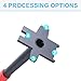 CATHATRR Professional Barrels Opener 31cm Iron Drum Manual Oil Tanks Opening Wrench For Industrial Use 25mm Handle Diameter