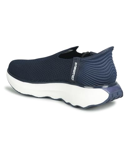 Image of Columbus FUTUREVIBE Foot Massager Rechargeable Mens Shoe| Sports Shoes|Walking Shoes|Moccasin Shoes for Men