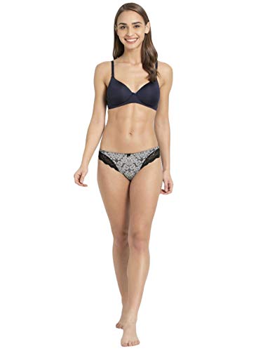 Image of Jockey 1819 Women's Wirefree Padded Microfiber Nylon Elastane Stretch Full Coverage Multiway Styling T-Shirt Bra with Magic Under