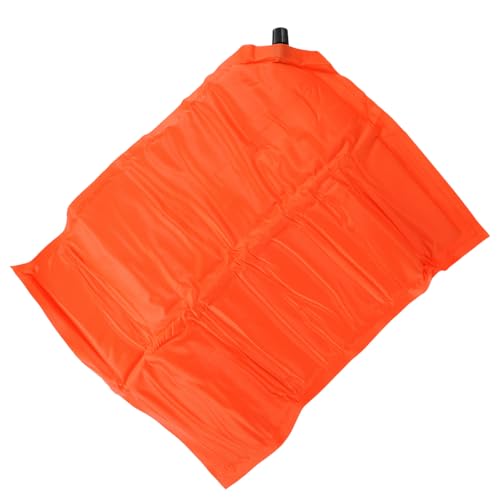KESYOO Automatic Inflatable Camping Seat Cushion 40 x 30 x 3 cm Orange Water Resistant Lightweight and Portable for Picnic Hiking and Outdoor Activities