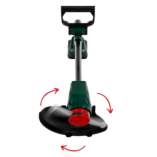 Theo Klein 2774 Bosch Rasentrimmer Easy Cut Kindgerechtes Spielzeug mit Sound- und Lichtfunktion Batteriebetrieben mit drehbarem, beleuchtetem Mähkopf Spielzeug für Kinder ab 3 Jahren