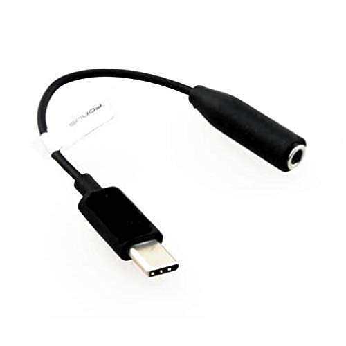 Headphone Adapter Type-C Earphone Jack for Moto Z3, Converter Audio Adaptor Earbud Headset 3.5mm Female to USB-C Compatible with Motorola Moto Z3