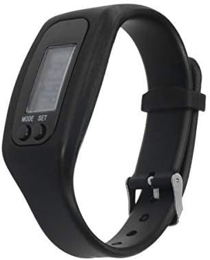 digital watch with step counter