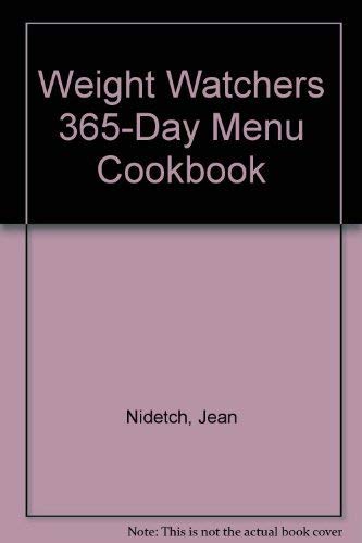 Preisvergleich Produktbild Weight Watchers' 365-Day Menu Cookbook