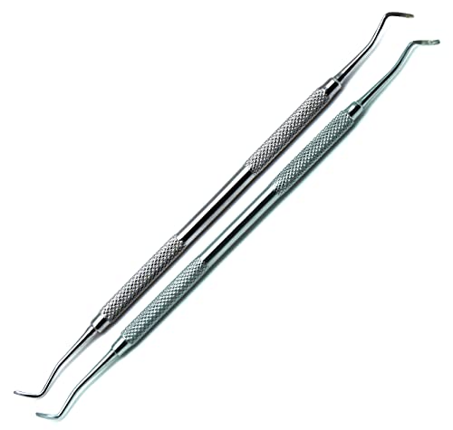 2 Pcs Superior Dental Excavator 63/64 & 65/66 Spoons 1.5Mm & 1Mm Restorative Instrument #TOP14