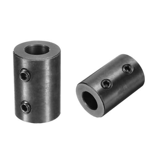 Accouplement rigide en acier oxyde noir 1/27 cm stable et durable