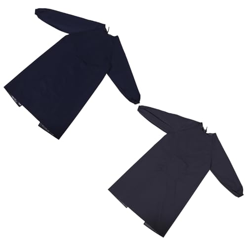 Tablier imperméable à manches longues en tissu résistant pour cuisine et vaisselle sans tache