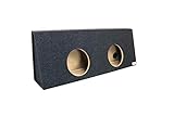 Bbox Dual Sealed 10 Inch Subwoofer Enclosure - Accu-Tuned Sealed Subwoofer Boxes & Enclosures - Subwoofer Box Improves Audio Quality, Sound & Bass - Fits 1999-2007, Ford F250/F350/F450 Crew Cabs